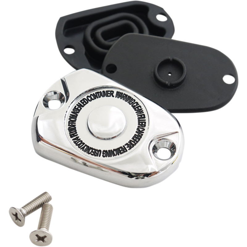 DRAG SPECIALTIES Rear Brake Master Cylinder Cover Kit - Image 3