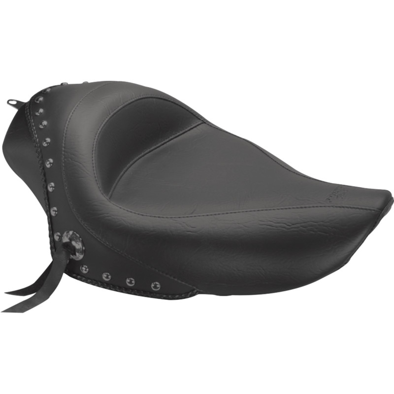 MUSTANG Studded Vinyl Solo Seat — without Backrest - Image 7