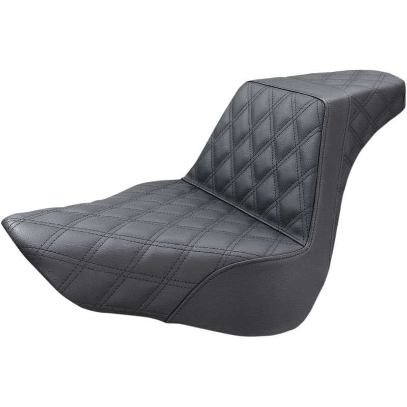 SADDLEMEN Step-Up Seat — Lattice Stitched