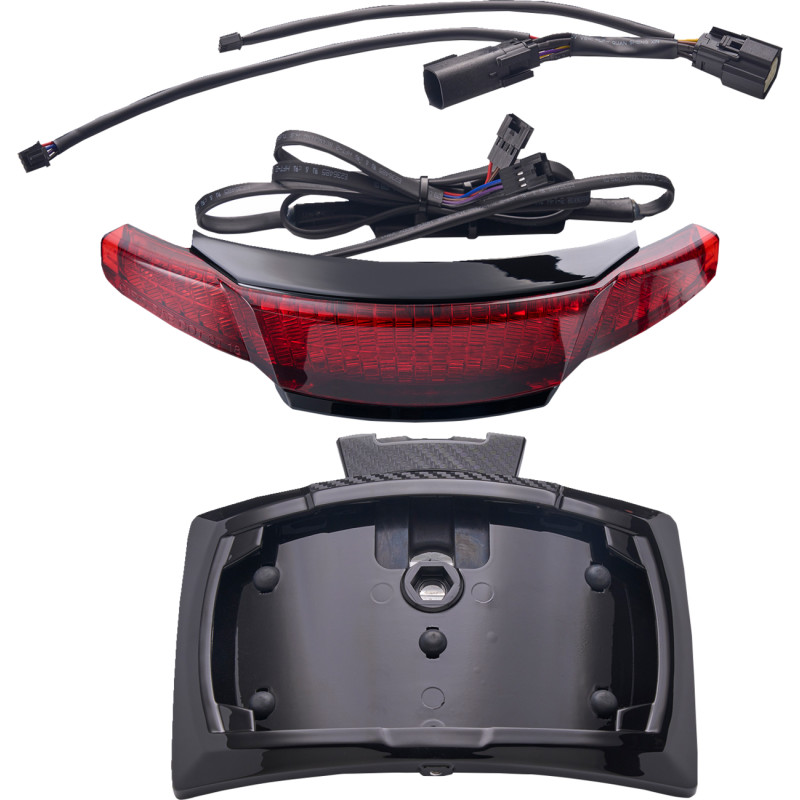 CIRO Latitude Tail Light & License Plate Holder with Lightstrike™