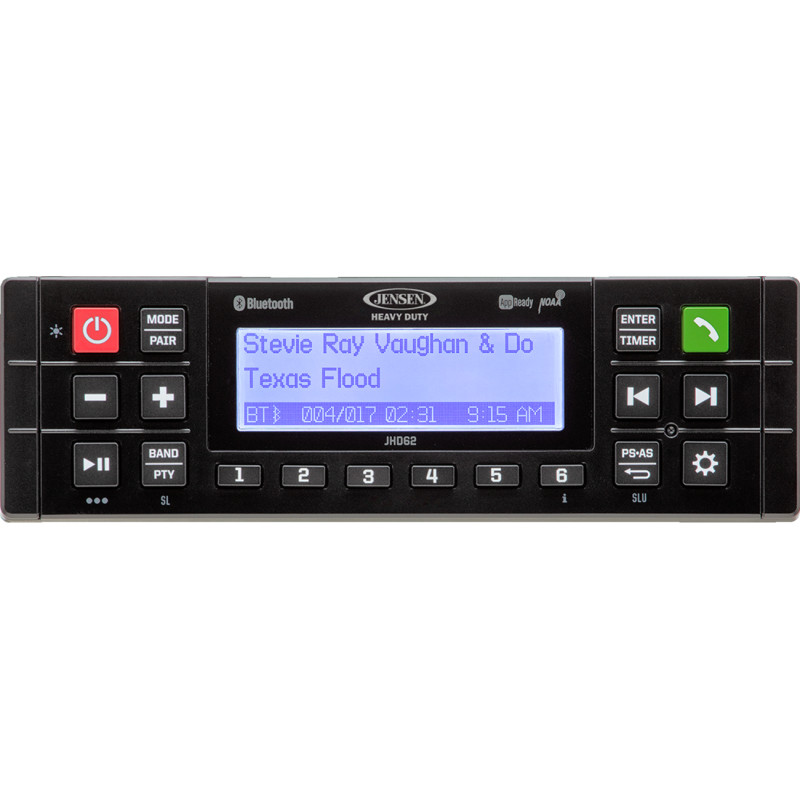 JENSEN Heavy Duty Bluetooth Stereo