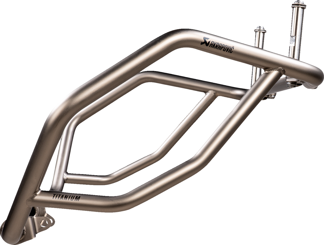 AKRAPOVIC Offroad Rotor & Caliper Protective Guards - View 1
