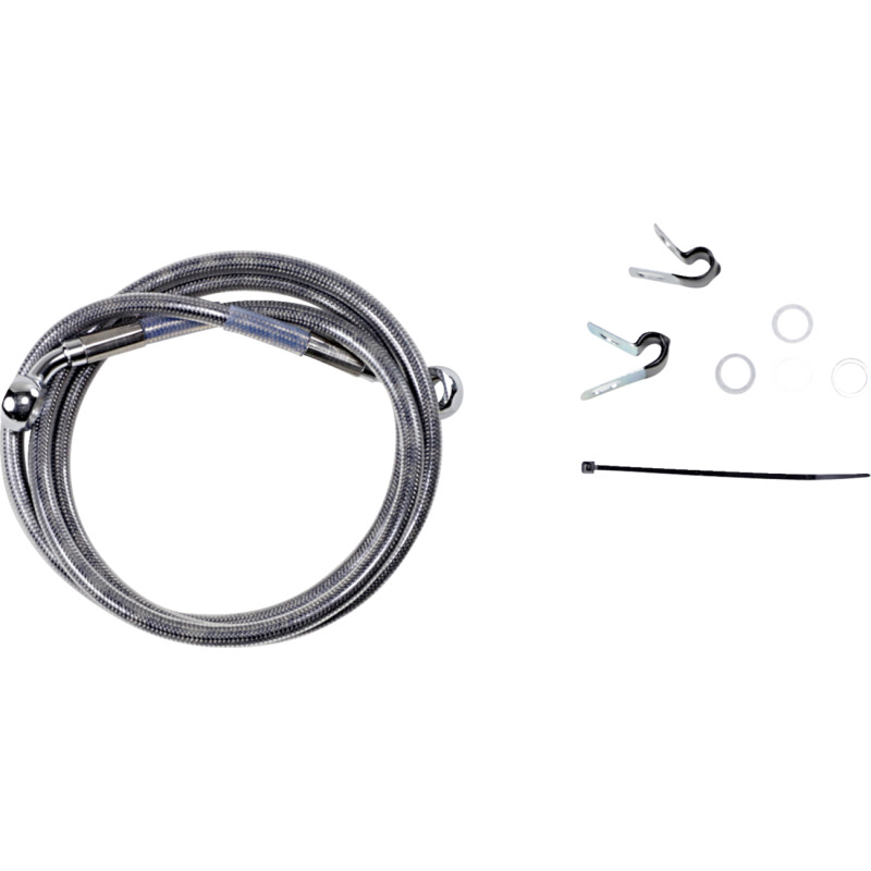 DRAG SPECIALTIES Extended Length Stainless Steel Brake Line Kit - Image 19
