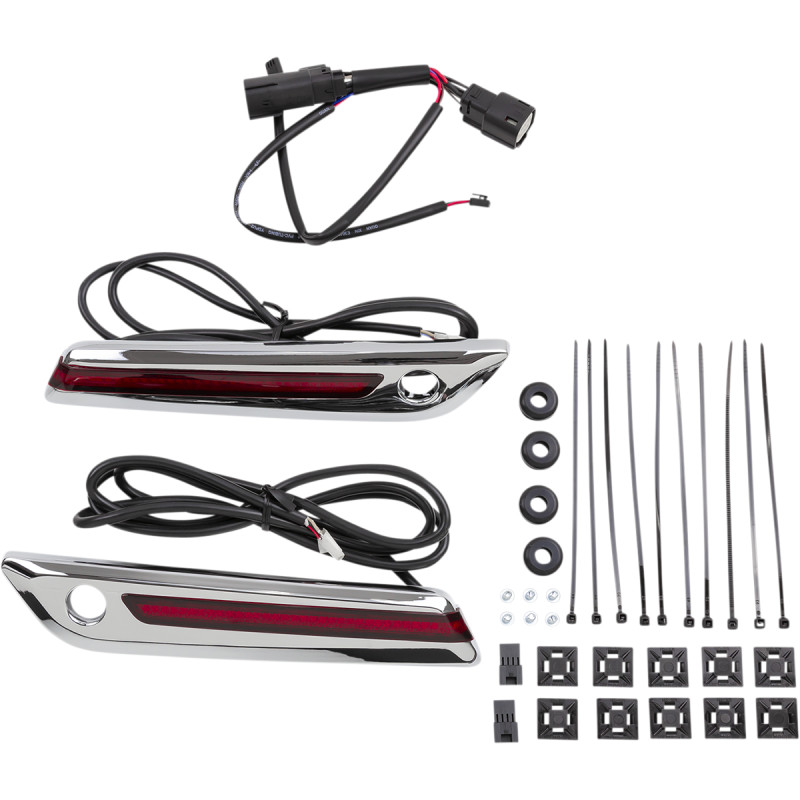 CIRO LED Saddlebag Hinge Covers - Image 3