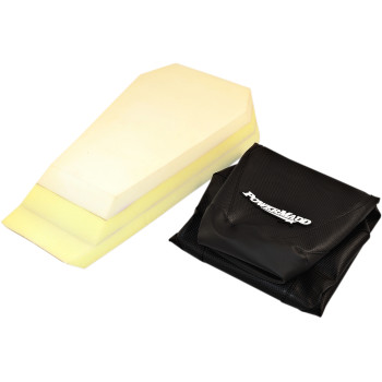 2003-2009 Ski-Doo Snowmobile High Rise Seat Cover Kit - 3" - Gripper - Black