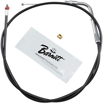 Black Vinyl Throttle Cable - 35" Length