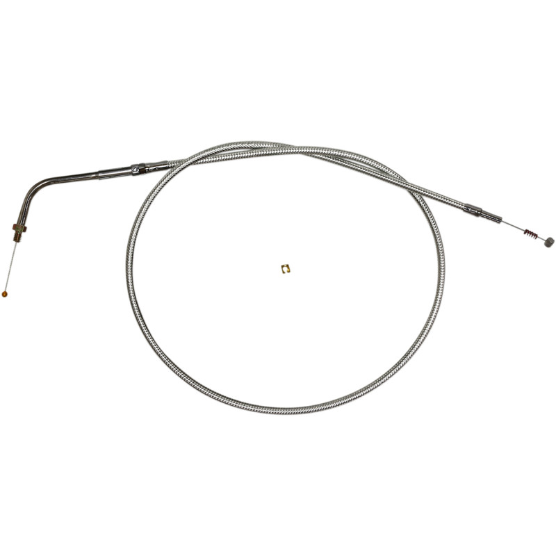 MAGNUM SHIELDING Sterling Chromite II® Braided Cable for Harley-Davidson — Idle - Image 6