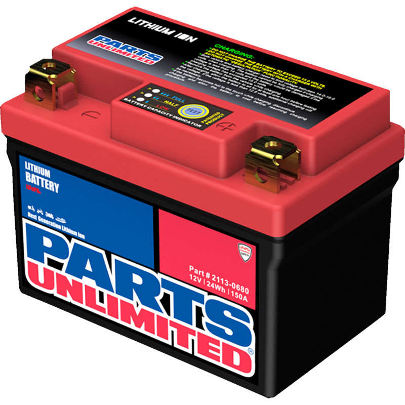 PARTS UNLIMITED Lithium LiFePO4 Battery