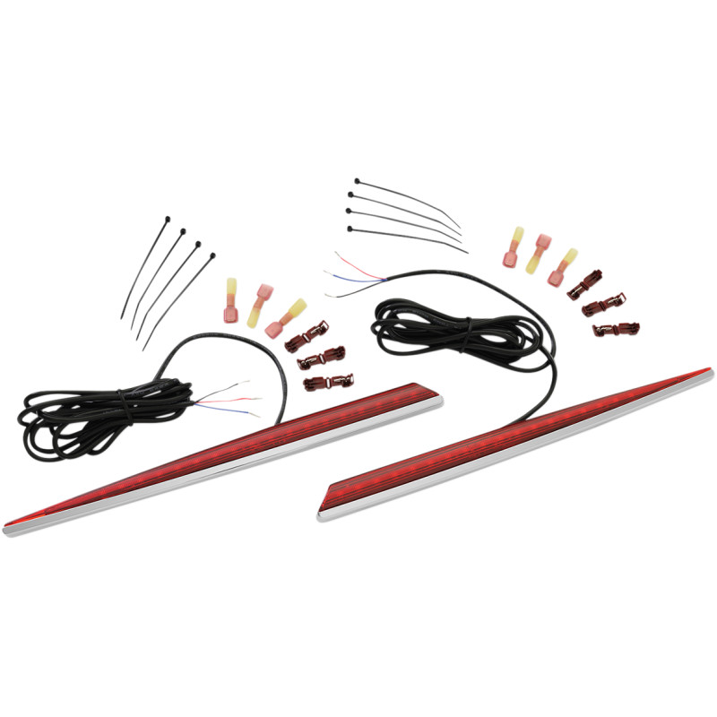 SHOW CHROME Saddlebag Side LED Accent Lights