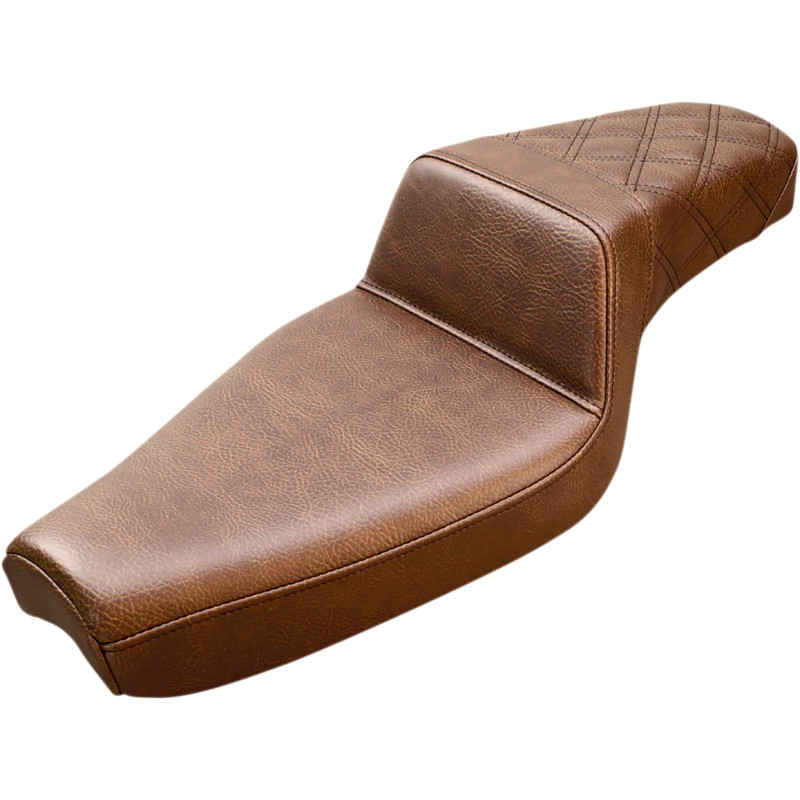 SADDLEMEN Step-Up Seat — Rear Lattice Stitch - Image 11