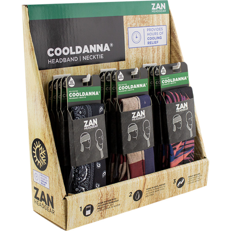 ZAN HEADGEAR Polyester Cooldanna® - 18 Pack