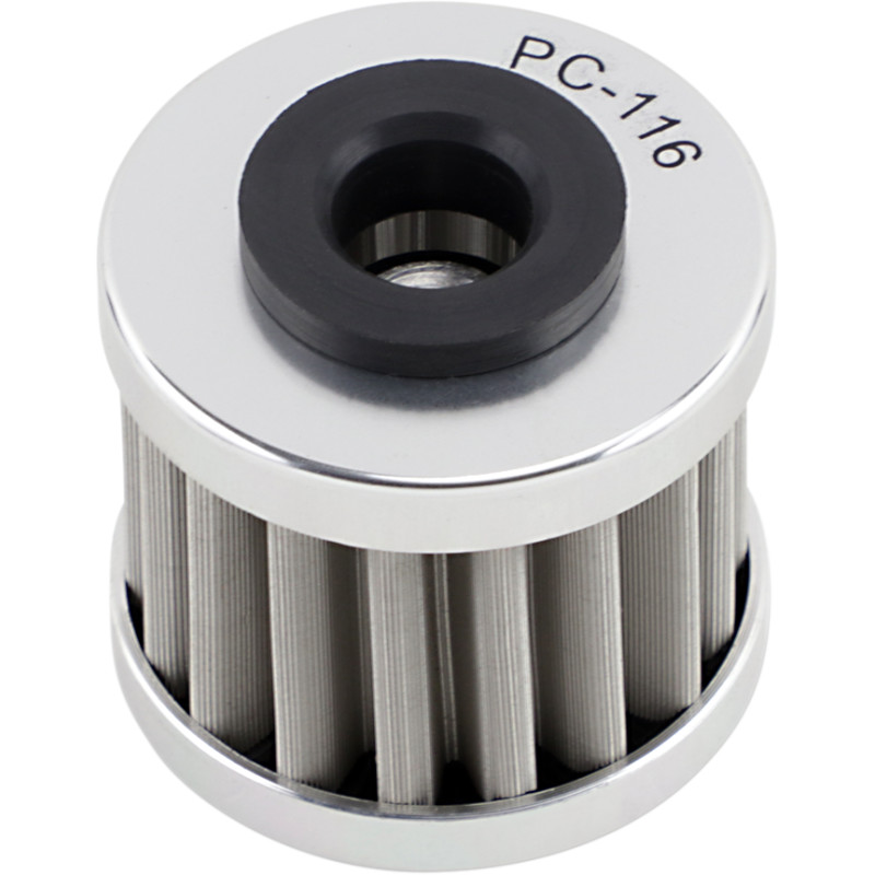 PC RACING Flo® Stainless Steel Oil Filter