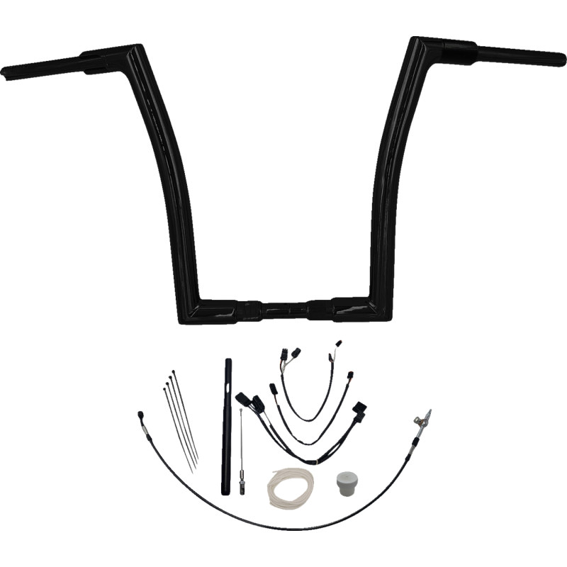 FAT BAGGERS INC. 1-1/2" EZ Install Flat Top Handlebar Kit - Image 3