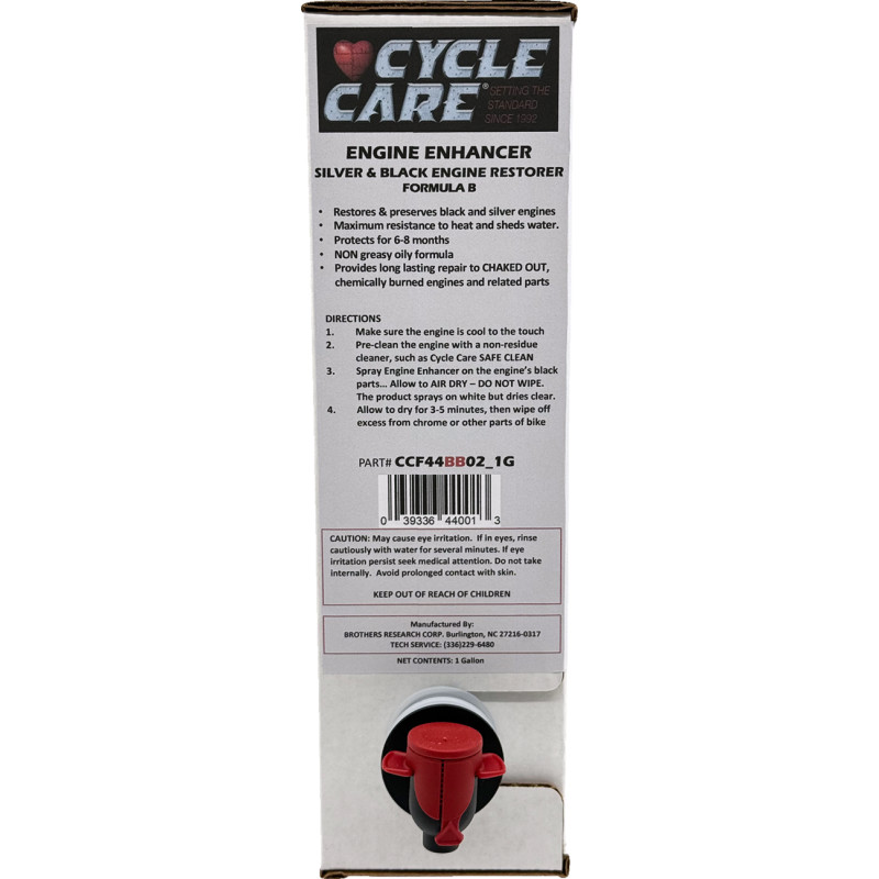 CYCLE CARE FORMULAS Formula B Black/Silver Engine Enhancer