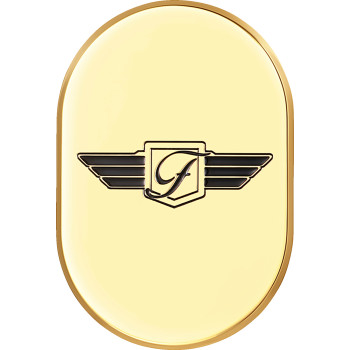 Antenna Cover - Right Rear Fender - FD Logo - Gold