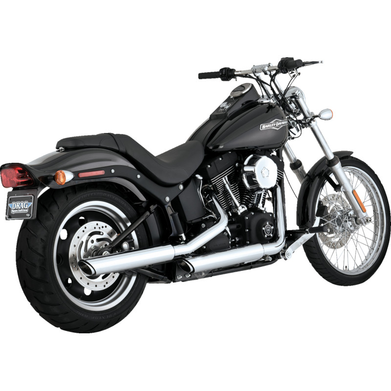 VANCE & HINES 3" Twin Slash Slip-On Mufflers