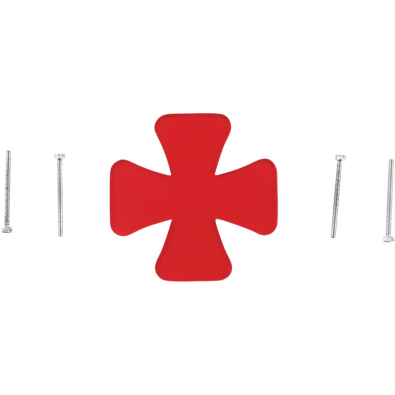 DRAG SPECIALTIES Red Replacement Lens for Mini Maltese Cross Marker Light