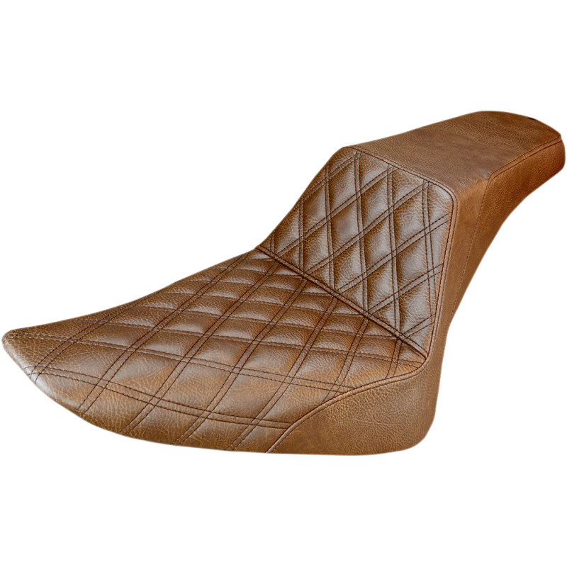 SADDLEMEN Step-Up Seat — Front Lattice Stitch - Image 4