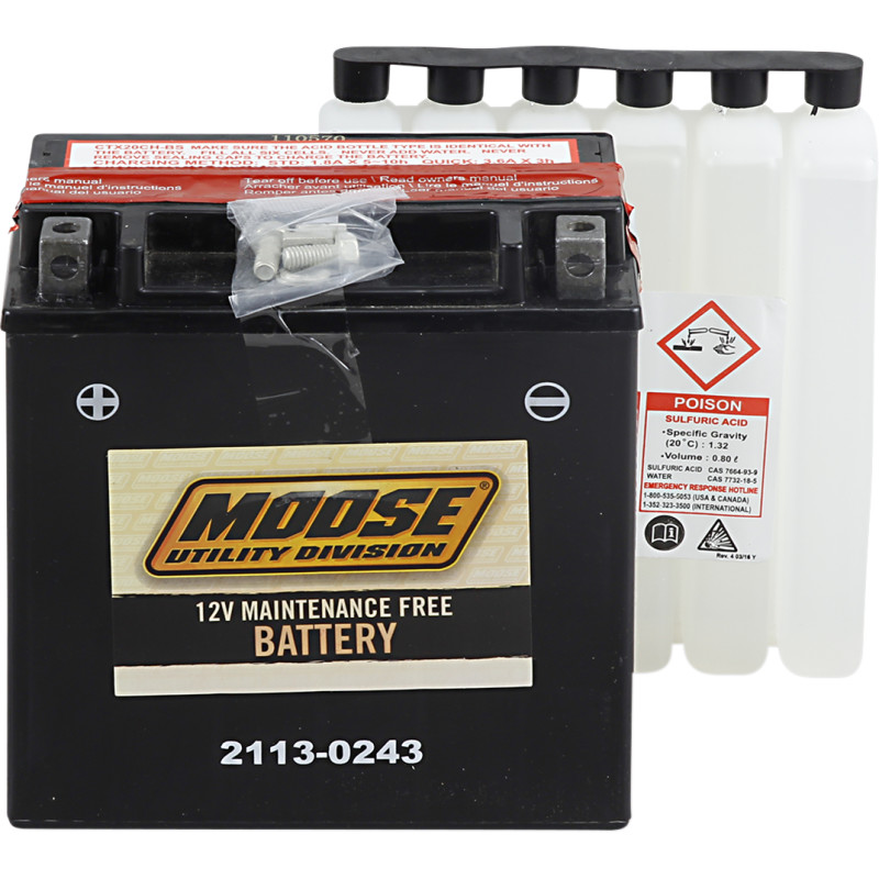 MOOSE OFFROAD AGM Maintenance-Free Battery - Image 17
