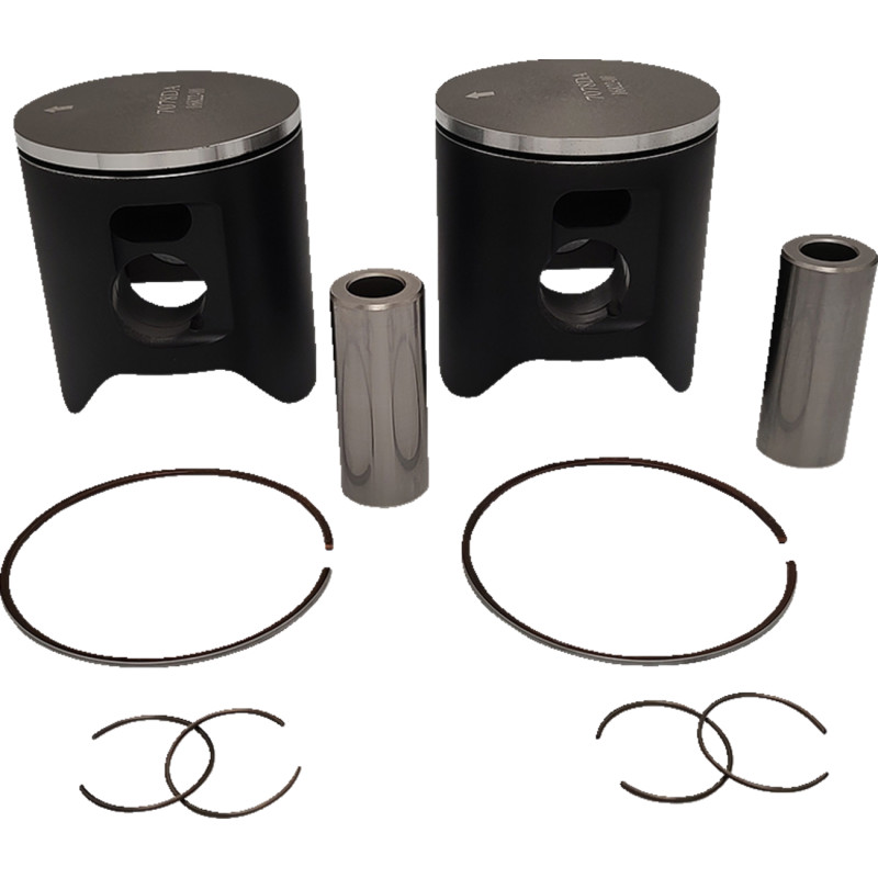 WOSSNER Piston Kit Anodized 2 Stroke - Image 4