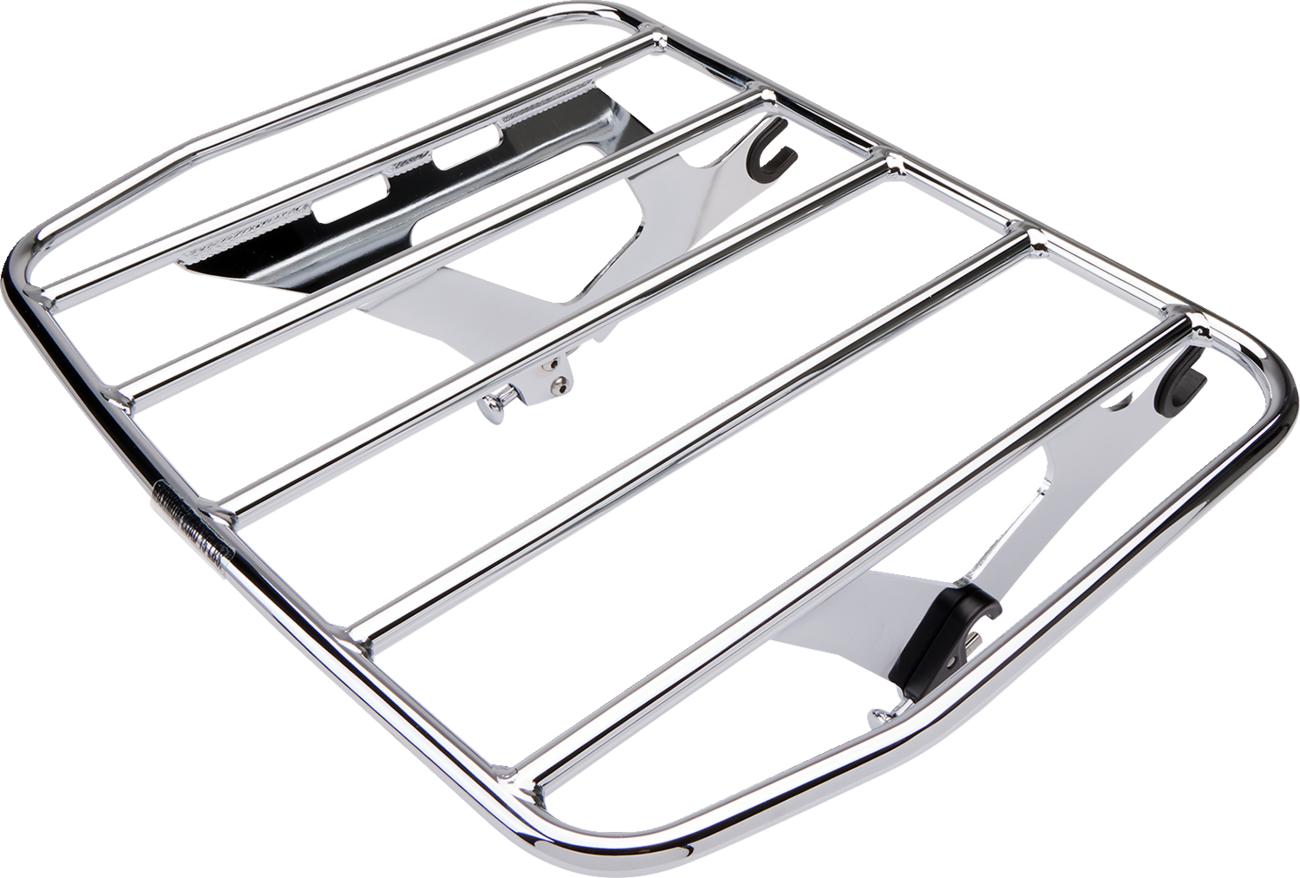 Cobra Detachable Flat Rack — Chrome