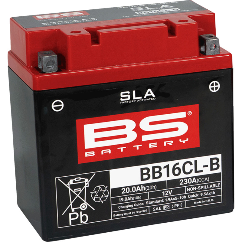 BS BATTERY SLA Factory- Activated AGM Maintenance-Free Battery