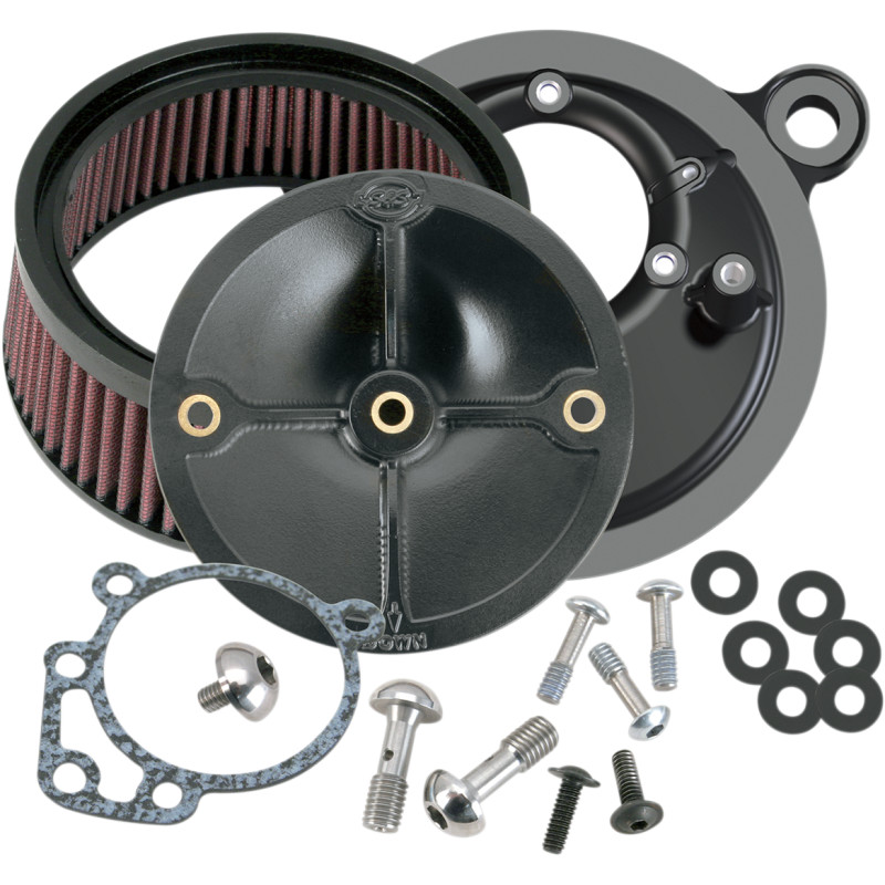 S&S CYCLE Super Stock™ Stealth Air Cleaner Kit