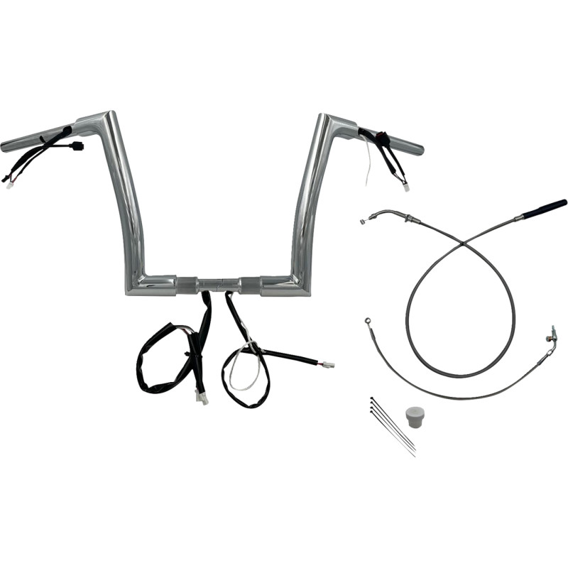 FAT BAGGERS INC. 1-1/2" EZ Install Flat Top Handlebar - Image 46