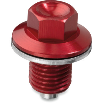 Magnetic Drain Plug - Red - YamahaOpen Image Gallery