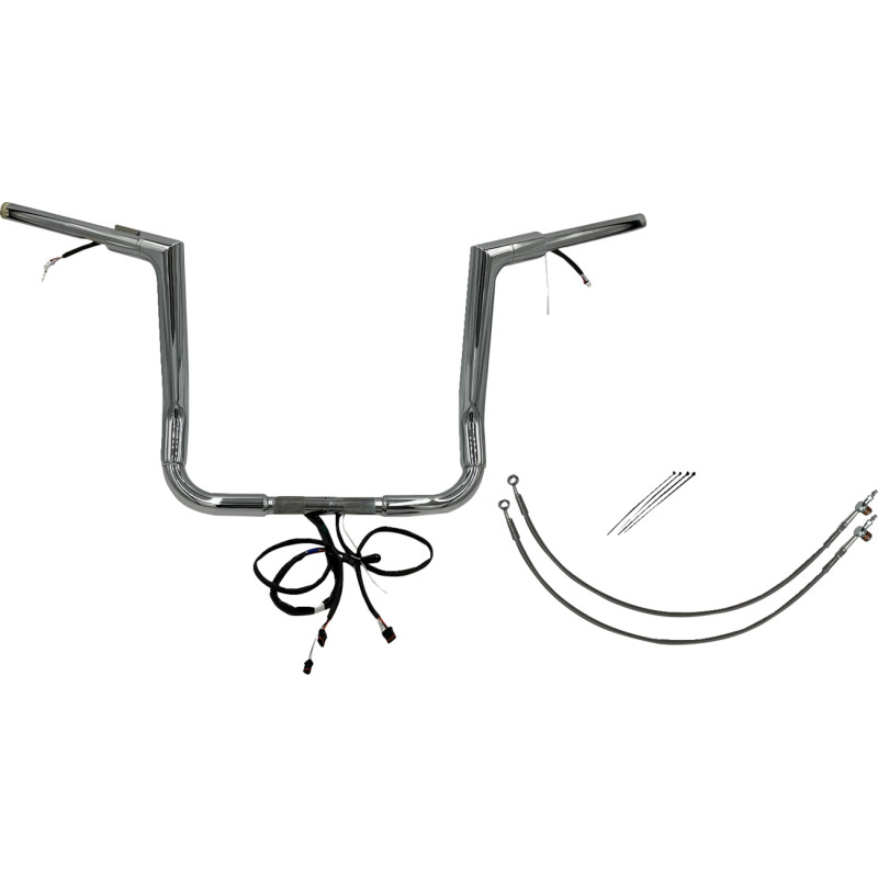 FAT BAGGERS INC. EZ Install Wired 1-1/2" Flat Top Handlebar Kit - Image 24