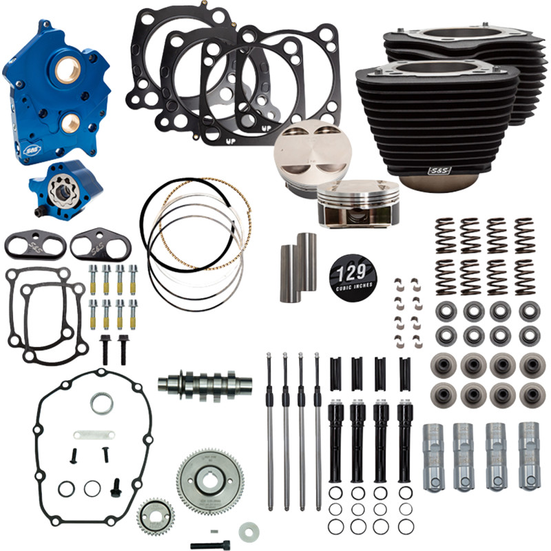 S&S CYCLE 129" Power Package for M8