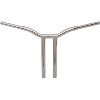 LA Choppers 1.25" Kage Fighter Welded Straight-Riser Handlebar Chrome 16" Rise
