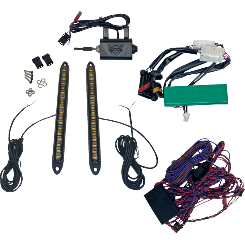 CUSTOM DYNAMICS Front & Rear Turn Signal Kit