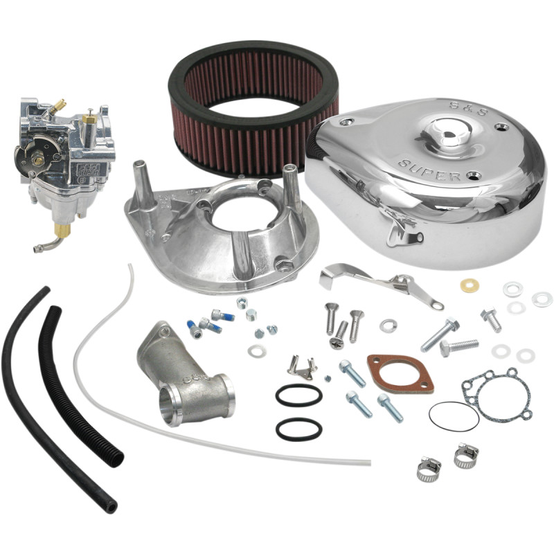 S&S CYCLE Super E Carburetor Kit with Manifold - Image 2