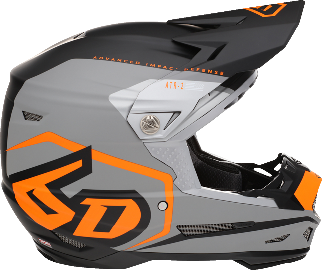 6D Helmets ATR-2 Helmet — Delta — Neon Orange — Large