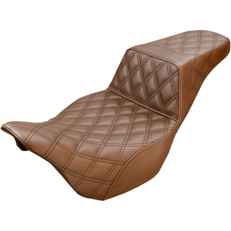SADDLEMEN Step-Up Seat — Full Lattice Stitch - Image 4