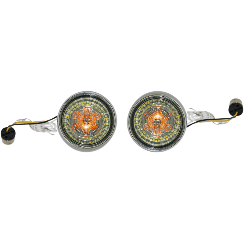 CUSTOM DYNAMICS ProBEAM® Ringz Bullet Bezel LED Turn Signal