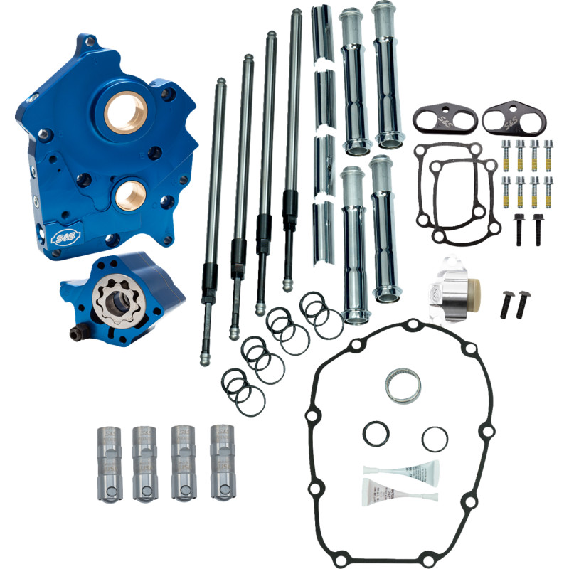 S&S CYCLE Cam Chest Kit without Cams for Chain Drive M8 - Image 2