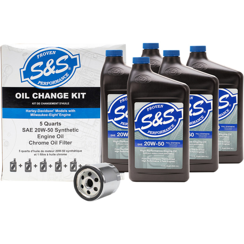 S&S CYCLE Oil Change Kit - Image 4