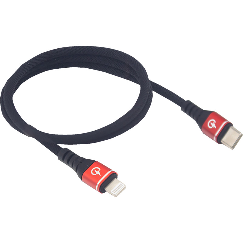 RIDEPOWER 24" Male USB-C to Male Lightning Phone 3.0 Fast Charging Cable