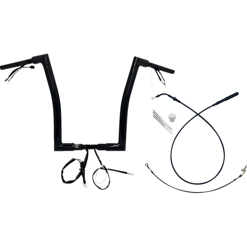 FAT BAGGERS INC. 1-1/2" EZ Install Flat Top Handlebar - Image 45