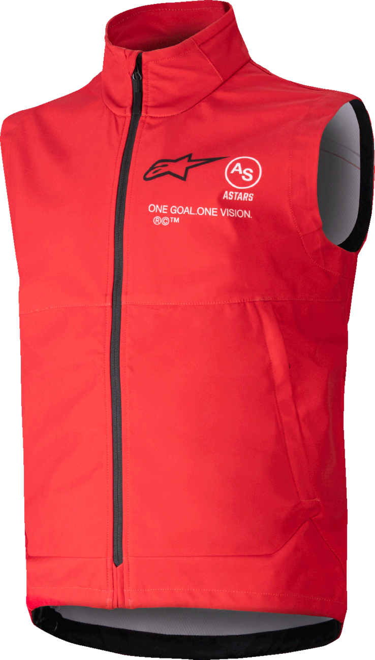 Alpinestars Techstar Softshell Vest — Red — Large