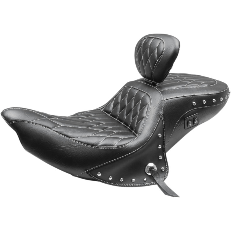 MUSTANG Heated One-Piece Touring Seat