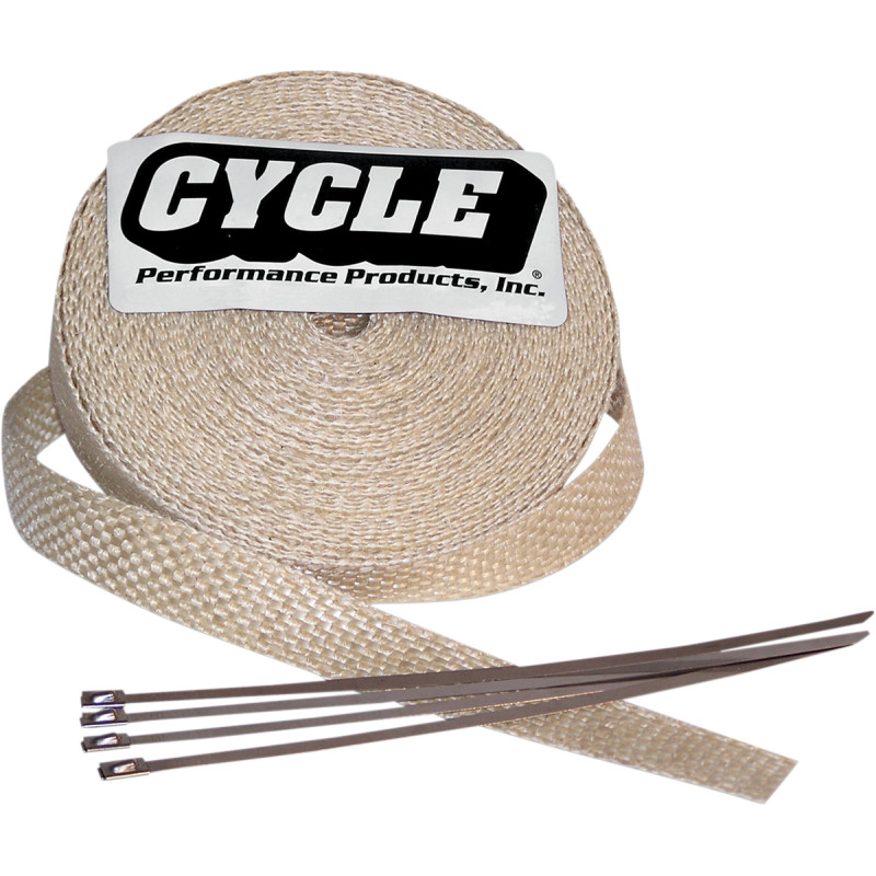 CYCLE PERFORMANCE PROD. Fiberglass Exhaust Wrap Kit