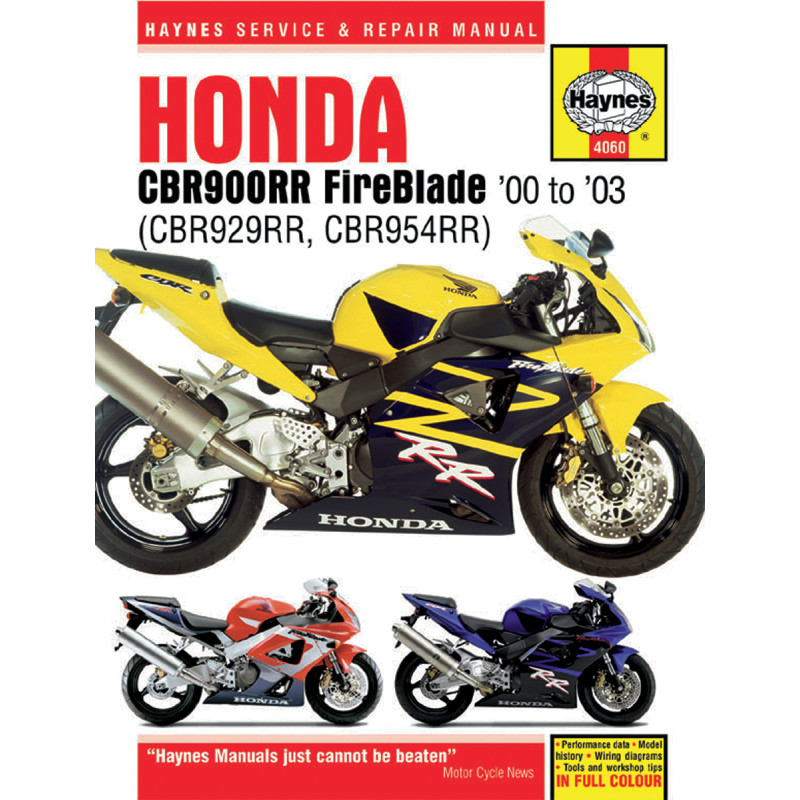 HAYNES Motorcycle Repair Manual — Honda
