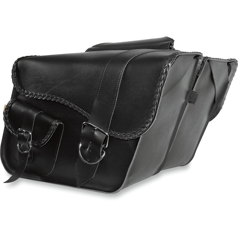 WILLIE & MAX LUGGAGE Ranger Braided Super Slant Saddlebags