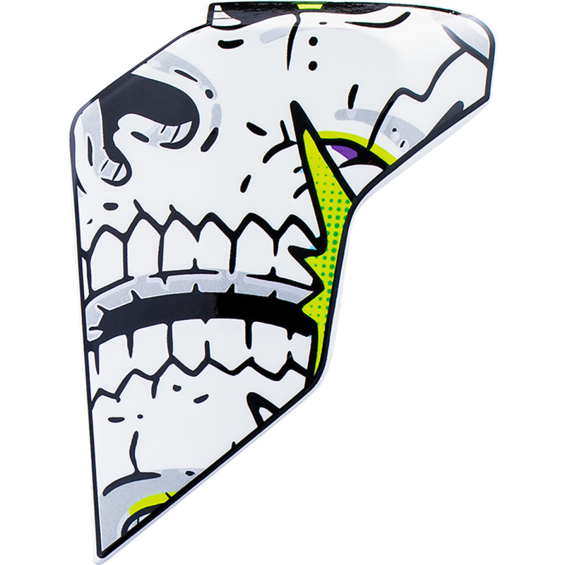 ICON Ultraflite™ Helmet Side Plates — Doodle 3