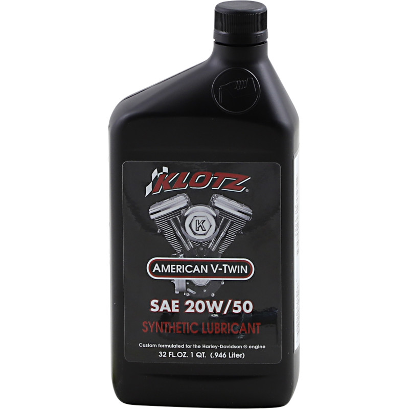 KLOTZ OIL American V-Twin Synthetic Engine Oil
