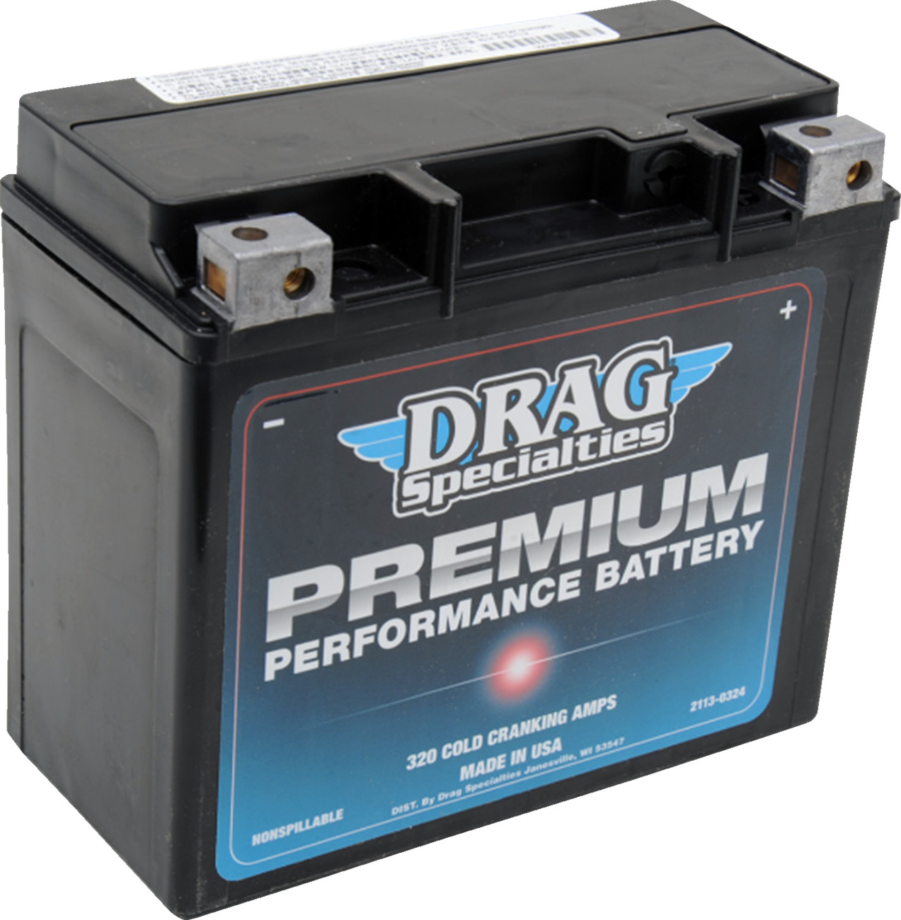Drag Specialties Battery