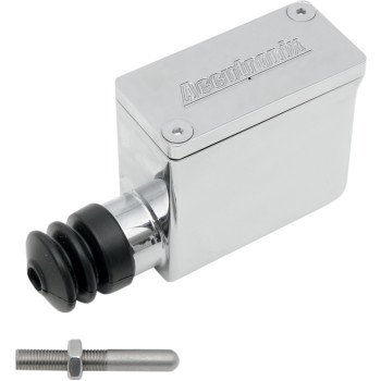 Accutronix MC627-C Rear Master Cylinder Assembly - Chrome - 5/8" Bore